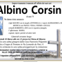 Albino Corsini di anni 75