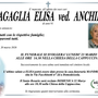 Saragaglia Elisa Ved. Anchieri di anni 91