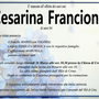 Cesaroni Francina di anni 84