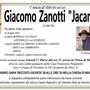 Giacomo Zanotti "Jacam" classe 1930