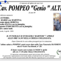 Cav. Pompeo "Genio" Altilia di anni 89