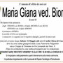 Maria Giana ved. Bionda