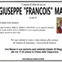 Giuseppe "Francois" Macrì di anni 85