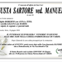 Augusta Sartore ved. Manuelli di anni 90 Augusta Sartore ved. Manuelli di anni 90