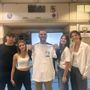 Daniele Cassioli con i rappresentanti d’istituto