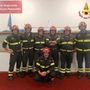 Sette vigili del fuoco del Vco promossi capi squadra dopo il corso di formazione