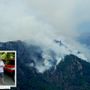L'incendio sulle alture di Premosello e nel riquaro il sindaco Elio Fovanna L'incendio sulle alture di Premosello e nel riquaro il sindaco Elio Fovanna