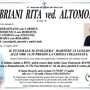 Cambriani Rita ved. Altomonte di anni 91