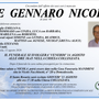 De Gennaro Nicola di anni 90