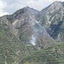 Incendio tra Beura Cardezza e Vogogna, riprendono vigore alcuni focolai Incendio tra Beura Cardezza e Vogogna, riprendono vigore alcuni focolai
