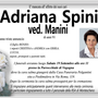 Adriana Spini ved Manini di anni 91