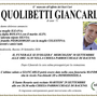 Quolibetti Giancarlo di anni 71
