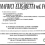 Mafrici Elisabetta ved. Foti di anni 91