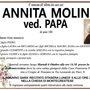 Annita Molini ved. Papa di anni 100