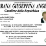 Viarana Giuseppina Angela. Cavaliere della Repubblica di anni 101