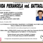 Guida Pierangela ved. Battaglia di anni 86 Guida Pierangela ved. Battaglia di anni 86