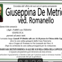 Giuseppina De Metrio ved. Romanello