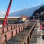 Al via le operazioni di varo del nuovo ponte sull'Anza Al via le operazioni di varo del nuovo ponte sull'Anza