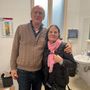 Carla Gervasoni con Stefano. il figlio della coppia conosciuta 59 anni fa a Venezia