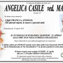 Angelica Casile ved. Manti di anni 97