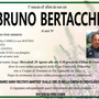 Bruno Bertacchi di anni 59