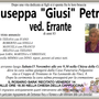 Giuseppa Petrulli ved. Errante di anni 83