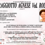 Saraggiotto Agnese ved. Roldo di anni 91