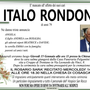 Italo Rondoni di anni 79