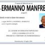 Ermanno Manfredi di anni 82