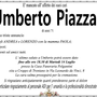 Umberto Piazza di anni 71