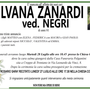 Silvana Zanardi ved. Negri di anni 81