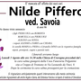 Nilde Piffero ved. Savoia di anni 86 Nilde Piffero ved. Savoia di anni 86