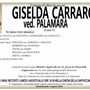 Giselda Carraro ved. Palamara di anni 93 Giselda Carraro ved. Palamara di anni 93