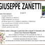 Giuseppe Zanetti di anni 91