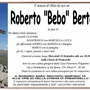 Roberto 'Bebo' Bertani di anni 63