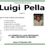Luigi Pella di anni 75