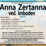 Anna Zertanna ved. Imboden di anni 88