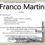 Franco Martini di anni 81