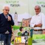 Bruno Gambarotta e il sindaco Claudio Cottini