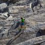 Ai piedi della parete Est  l'VIII Monterosa Est Himalayan Trail