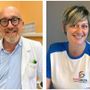 Nella foto il dott. Andrea Capuano e la fisioterapista  Cristina Santovito