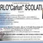 Carlo 'Carlun' Scolati 90 anni
