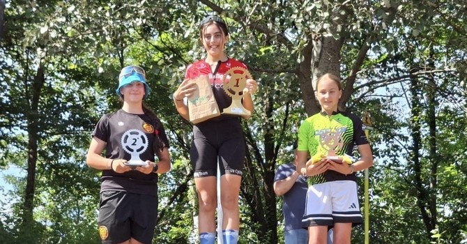 Ossola Bike protagonista a Rosta: podio per Emma De Min nella Piemonte Cup
