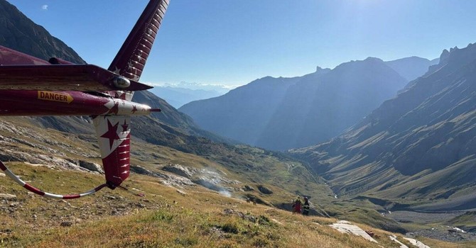 Aereo monomotore si schianta a Leukerbad Aereo monomotore si schianta a Leukerbad