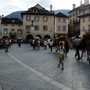 In piazza Mercato l'arrivo della tradizionale Sbrinz Route