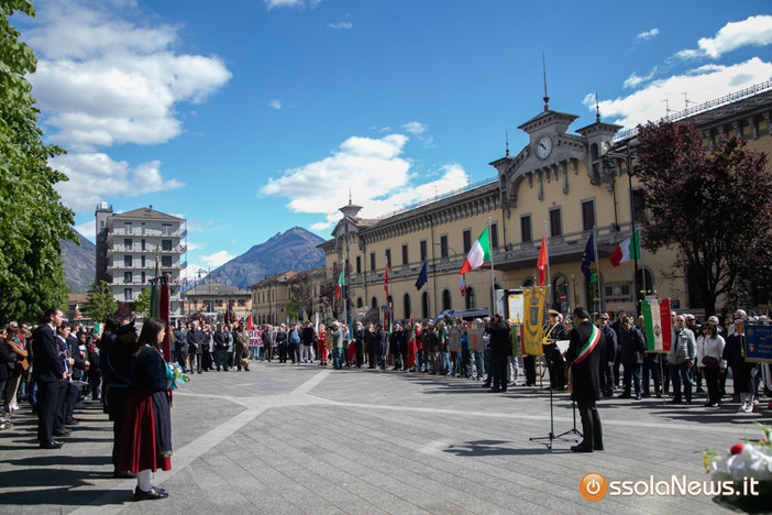 Celebrazioni del 25 aprile a Domodossola