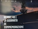 Così il sito della Juventus oggi ricorda la tragedia Così il sito della Juventus oggi ricorda la tragedia