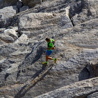 Ai piedi della parete Est  l'VIII Monterosa Est Himalayan Trail