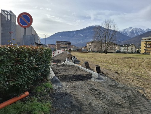 Nuova ciclabile a Crevoladossola, i lavori procedono secondo programma
