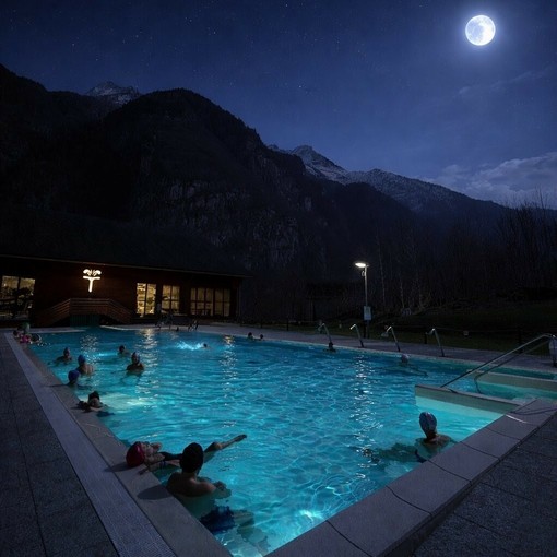 “Serata sotto le Stelle” alle Terme di Premia: benessere e relax tra piscine termali e musica dal vivo